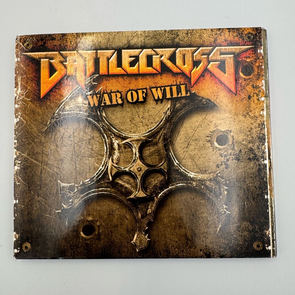 Battlecross War of Will CD‎ 2013 HAND SIGNED Kyle Gunther Metal Blade